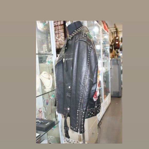 GUCCI LEATHER JACKET - Picture 9 of 12